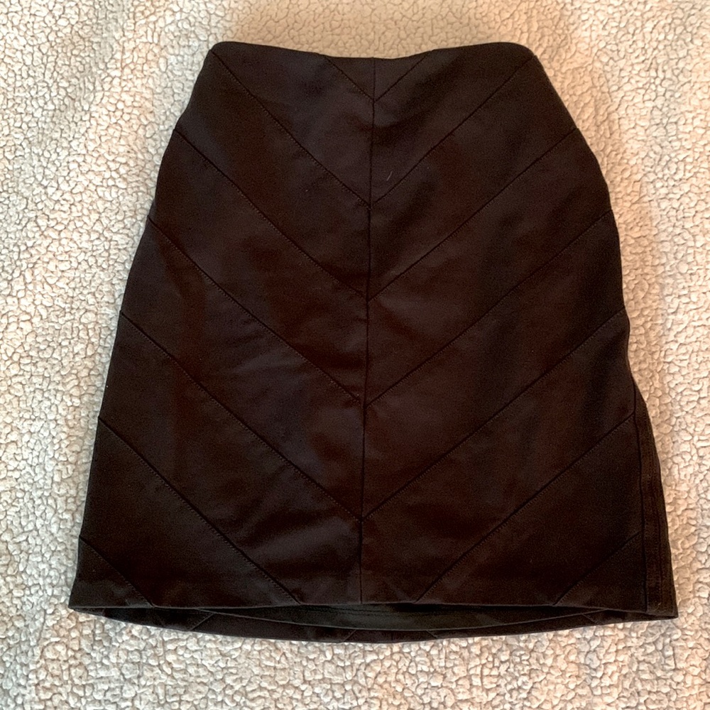 WHBM instantly slimming black skirt